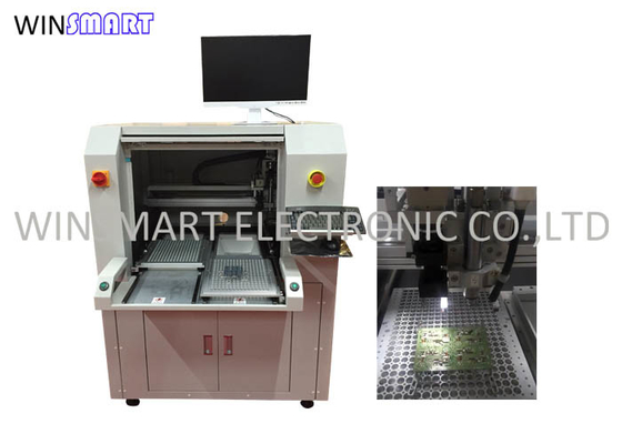 Top Cutting PCB Router Machine Dual Table For Standard 350x350mm PCB Boards