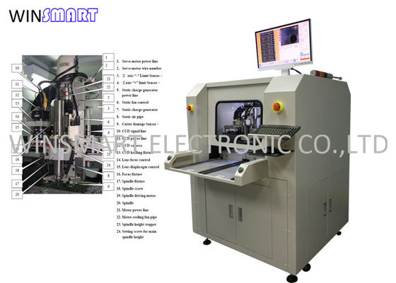 CNC Router PCB Milling 1.8KW , 380V Vacuum Cleaner PCB Milling Machine