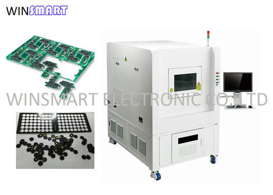 2500mm/s PCB Laser Cutting Machine , No Cutting Stress PCB Depaneling Equipment