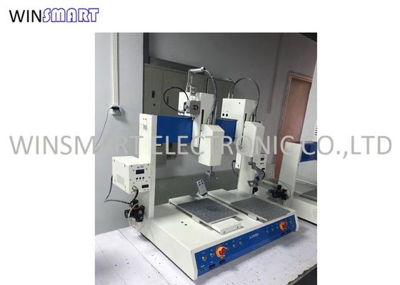 0.6-1.2mm Soldering Wires Double Head Automatic Solder Machine Multi Axis