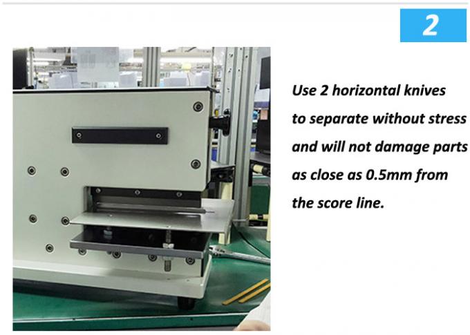 Winsmart V Cut PCB Depaneling Machine Low Cutting Stress With Two ...