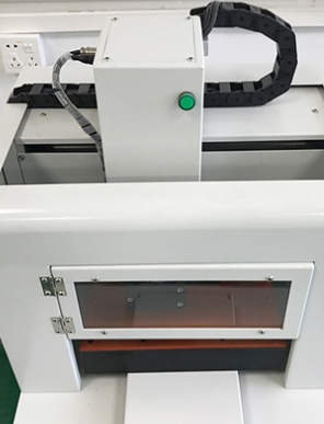 Small Size FR4 PCB Depaneling Router Machine With Dust Collection
