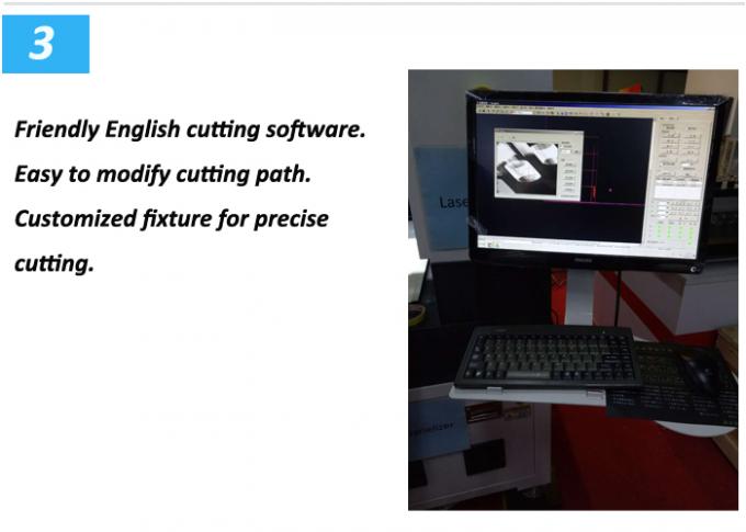 FPC Laser PCB Depaneling Machine CO2 With Precise Cutting System