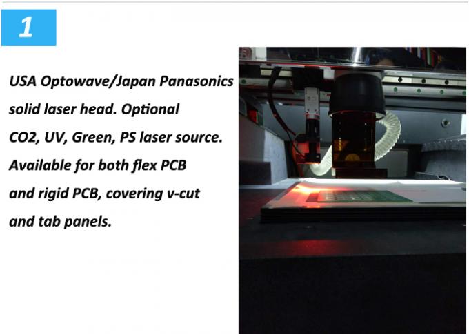 Two Axis Table Laser PCB Depaneling Machine