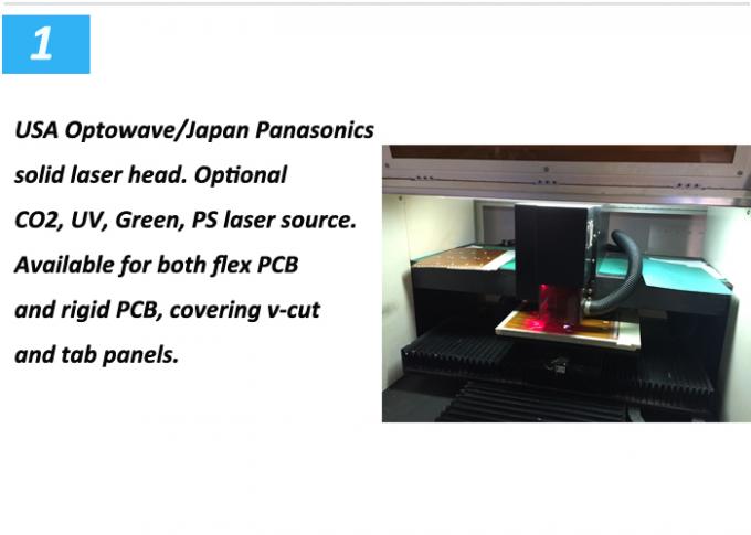 15W UV Laser Depaneling Machine For 600x600mm PCB Printed Circuit Board