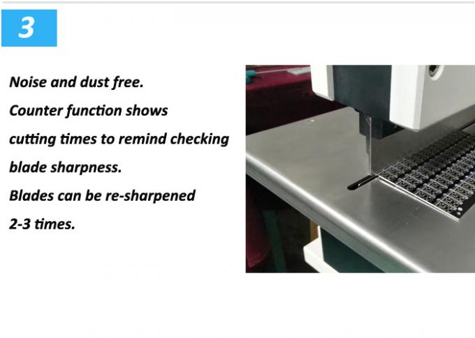 V Groove PCB Routing Machine , Metal Board PCB V Groove Cutter