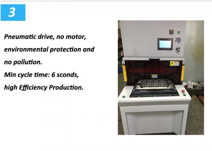 FR4 PCB Punching Machine , CNC Routing Machine For PCB Depanelization