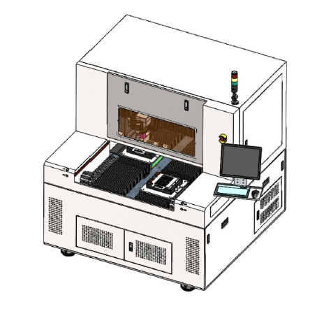 Dual Table PCB Laser Depaneling Machine High Productivity