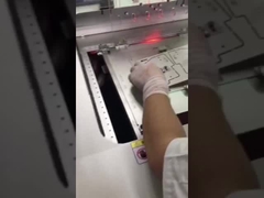 Stand alone bottom cutting PCB depaneling router machine