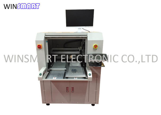 Dia 0.8mm Routing Bit PCB Router Machine , PCB Cutting Machine 0.01mm Repeatability Precision