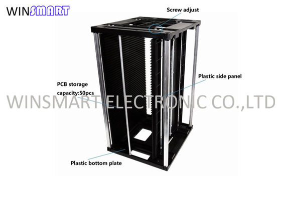 PCB Loader Storage Rack 355x320x563mm Antistatic SMT ESD Magazine Rack