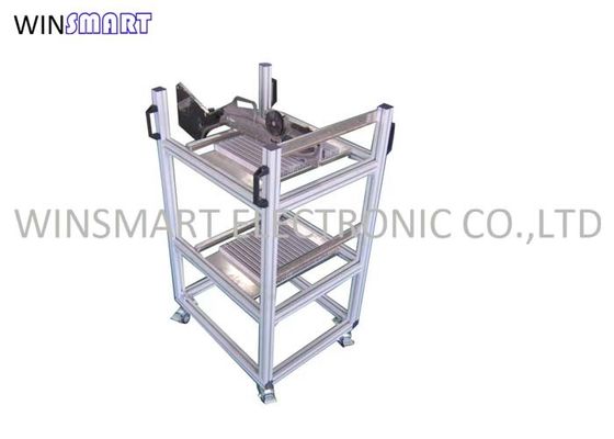 Good price ESD Universal SMT Feeder Cart Aluminium Alloy SMT Feeder Types For SMT Line online