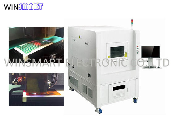 2500mm/s PCB Laser Cutting Machine , No Cutting Stress PCB Depaneling Equipment