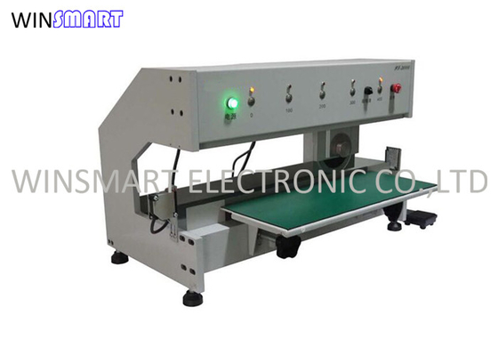 Good price Automatic 4 Speed Rates Aluminum PCB Depaneling Machine For V Cut Boards online