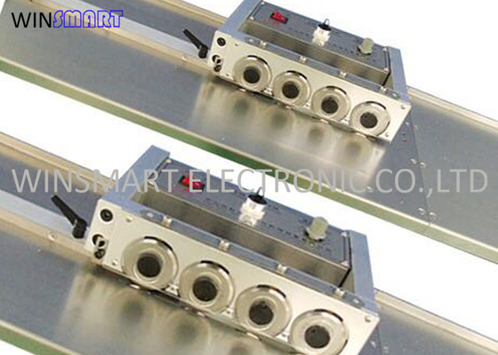 Good price 1200mm Automatic Aluminum V Cut PCB Depanel With 56mm Circular Blades online