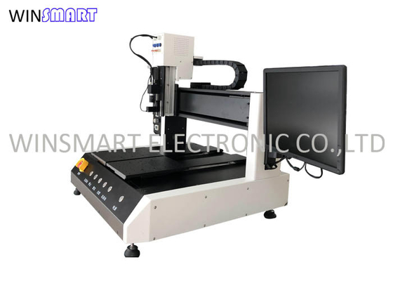 Good price Dual Table Desktop SMT Dispenser Solder Paste Dispenser 200x300mm online