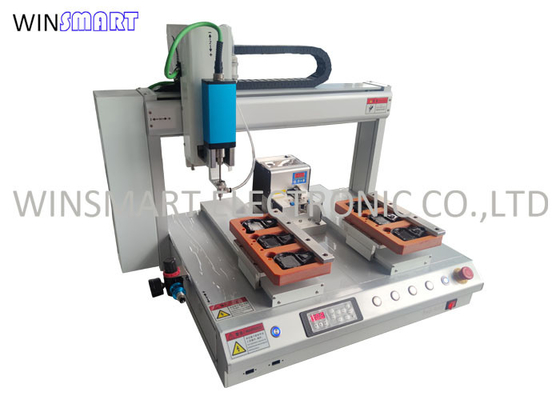 110V Or 220V Screw Driving Robot With Teach Pendant All Screw Shapes Acceptable