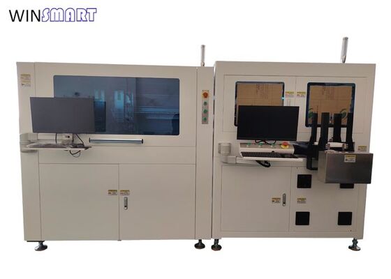 Good price Full Automatic PCB Depaneling Router Machine with 450x400mm Tray Size and ±0.05mm Cutting Precision online