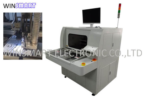 Two Sliding Table PCB Depaneling Router Machine For Aluminum PCBA