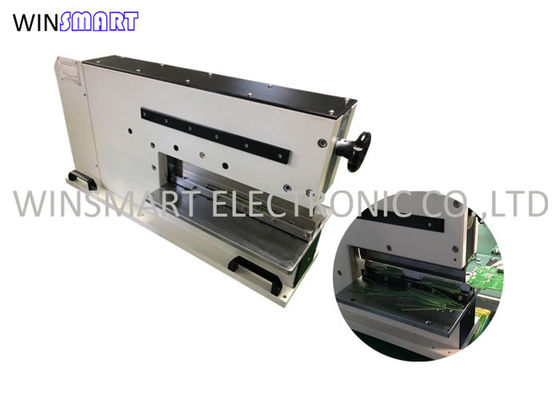 Metal Board V Cut PCB Depanelizer , 0.7MPa V Groove Cutting Machine