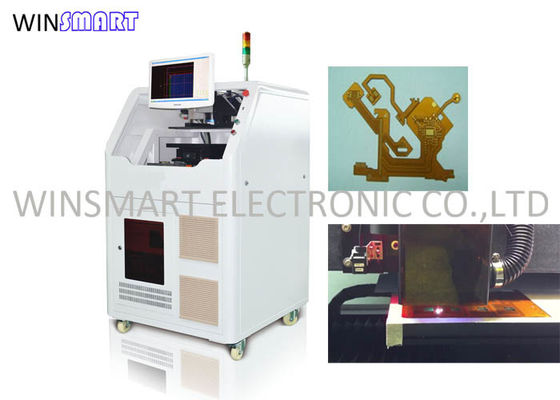 Small Size 15W No Contact UV Laser PCB Depanelizer For Burr Free Cutting