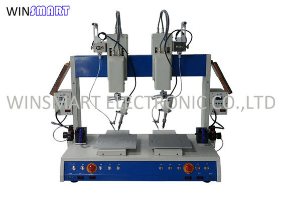 Good price Dual Heads Automatic Soldering Robot , Smd Pcb Soldering Machine 220V 110V online