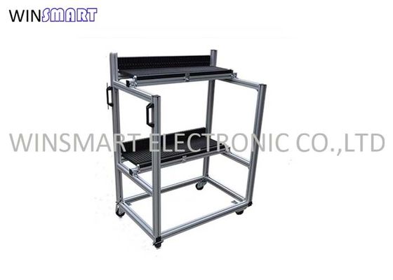 Good price Fuji NXT SMT Feeder Cart , 4 ESD Wheels SMT Feeder Racks online